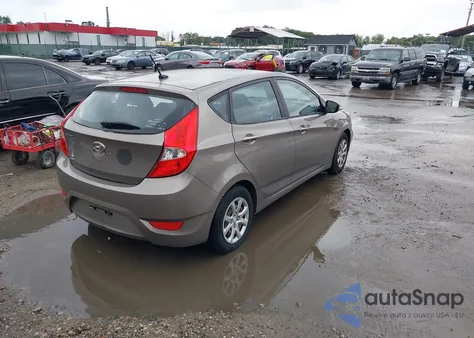 2014 Hyundai Accent Gs из США, поврежденный, VIN KMHCT5AE2EU163112